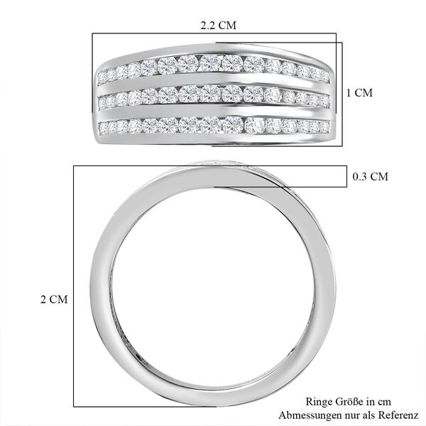 Moissanit Ring - 0,98 ct. image number 6