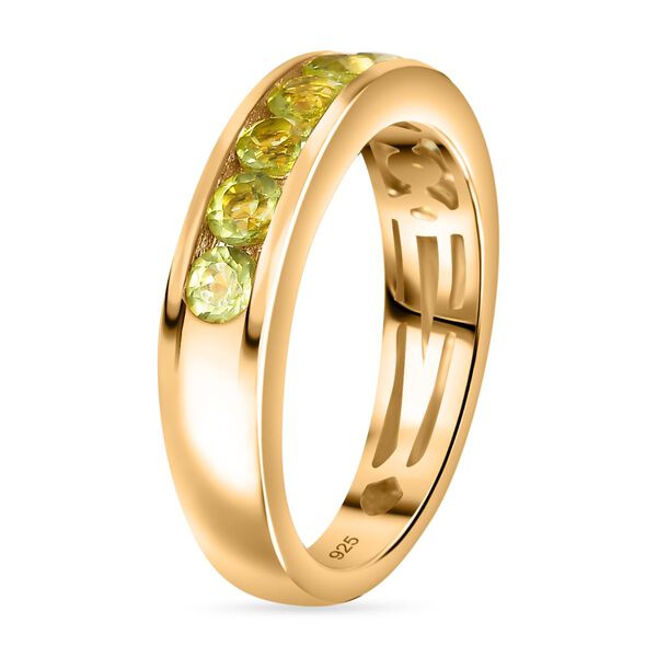 Nat&uuml;rlicher Peridot-Ring - 1,12 ct. image number 5