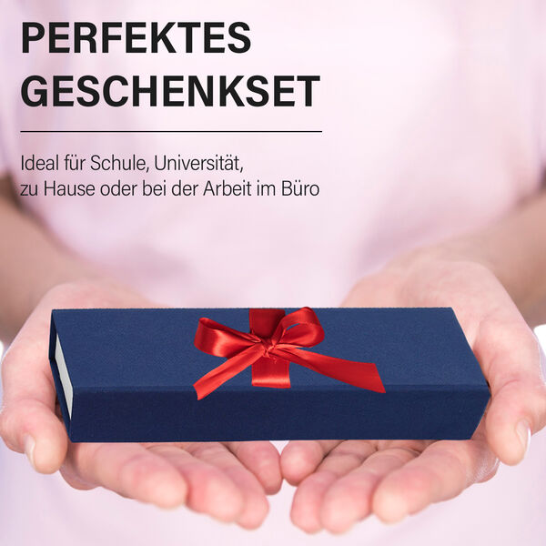 2er Set Kristall Stift, Bronze image number 5