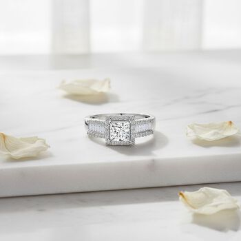 LUXURIANT IGI zertifizierter VS-EF Labor Diamant Ring - 1,50 ct.