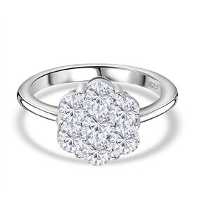 Moissanit Ring - 1,22 ct.