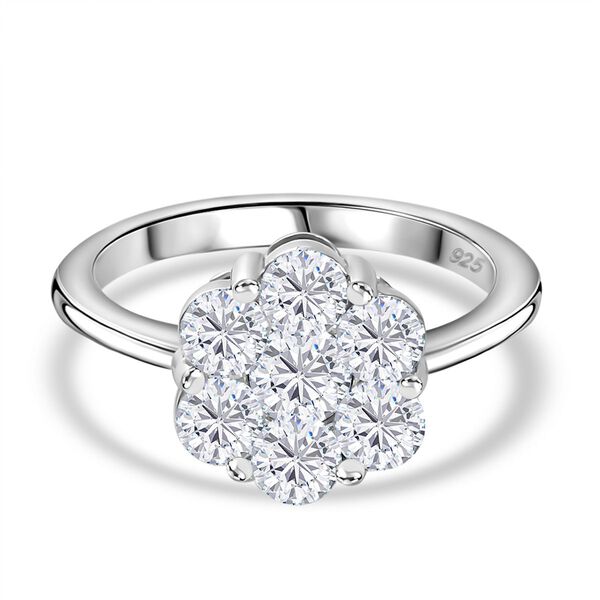 Moissanit Ring - 1,22 ct. image number 0