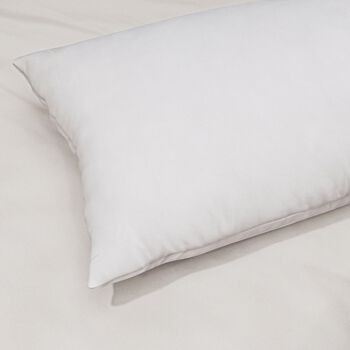 Serenity Night 100% Maulbeerseide Sommerseidendecke mit Seidenf&uuml;llung, Daunenkissen und Seidenkissenbezug, Elfenbein