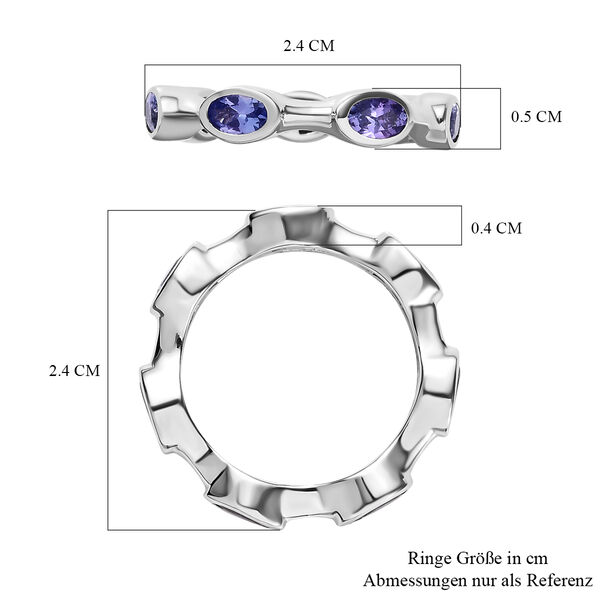 Tansanit Ring- 1,72 ct. image number 7