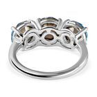 Aquamarin-Kristall Ring, 925 Silber (Größe 20.00) image number 5