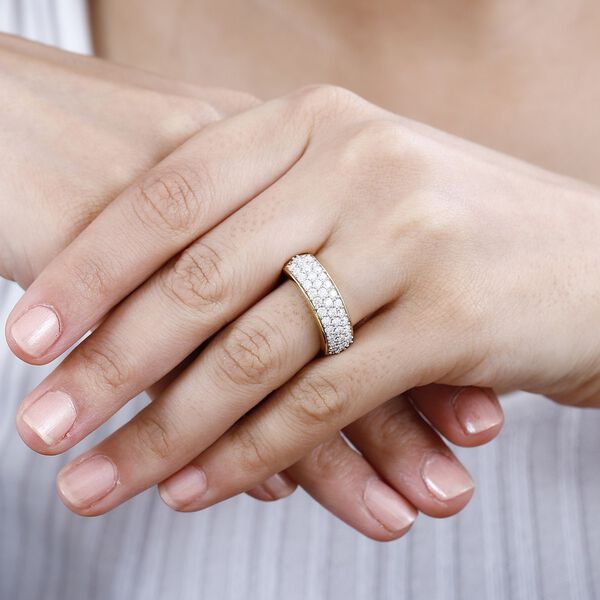 Moissanit Ring - 1,11 ct. image number 3