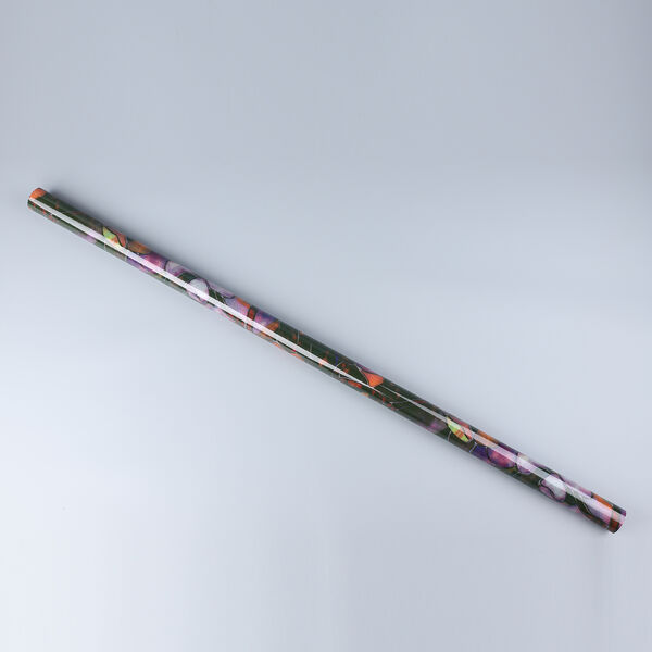 Statisch haftende Fensterfolie, nicht klebend, 90x185 cm, mehrfarbig