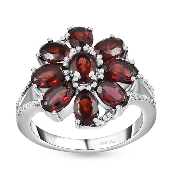 Rotes Granat-Schmuckset - 31,97 ct. image number 4