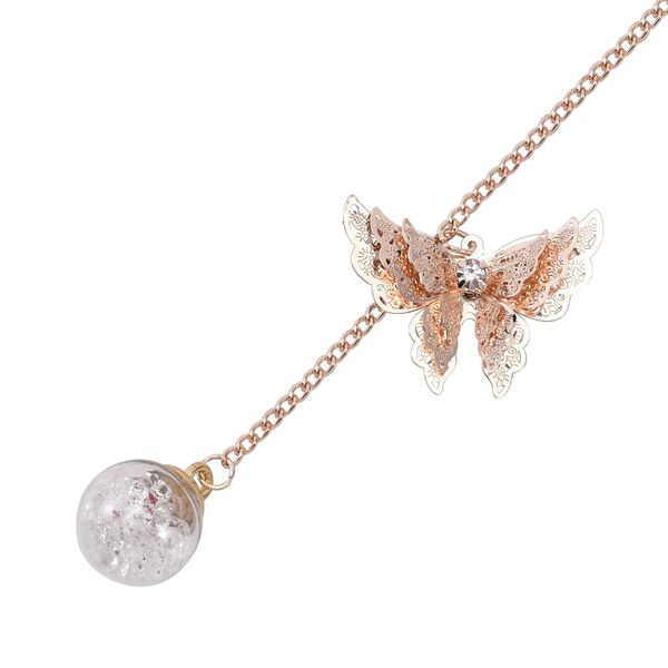 Metallfeder Lesezeichen, rosefarben image number 5