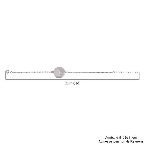 19-21mm weißes Keshi Perlen-Armband, 18+4cm - 19 ct. image number 5