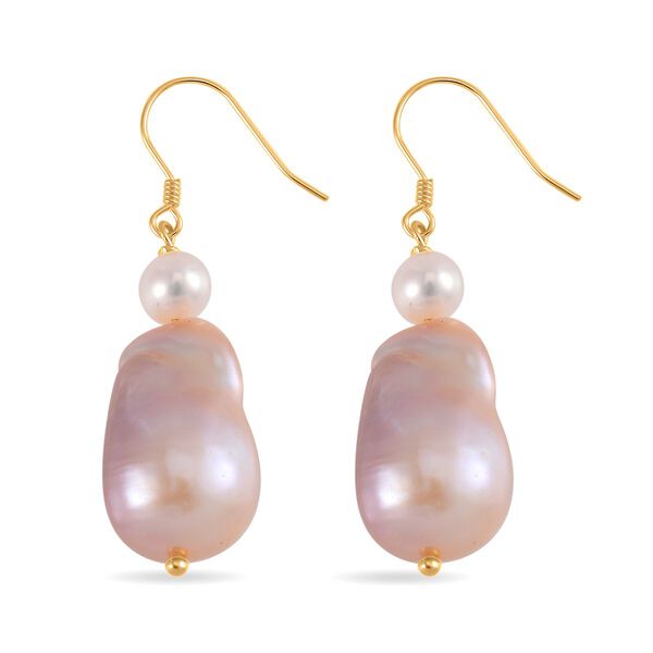 S&uuml;&szlig;wasser Perlen Ohrringe, ca. 80,00 ct. image number 4