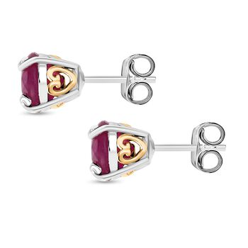 AA afrikanische Rubin Ohrringe - 2,49 ct.