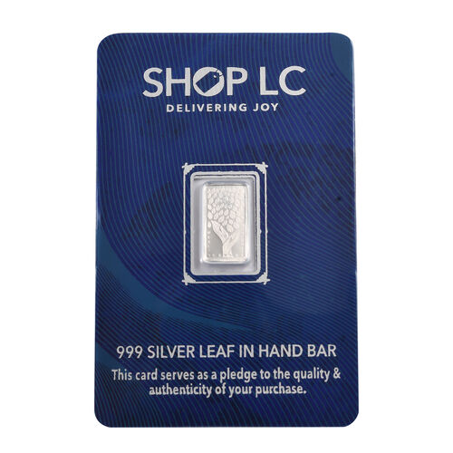 EXKLUSIVES GESCHENK 999 Silber Lebensbaum Barren, ca. 1,00g
