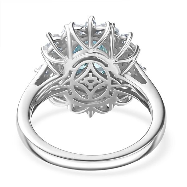 D'Joy blauer und weißer Zirkon Ring - 3,96 ct. image number 5