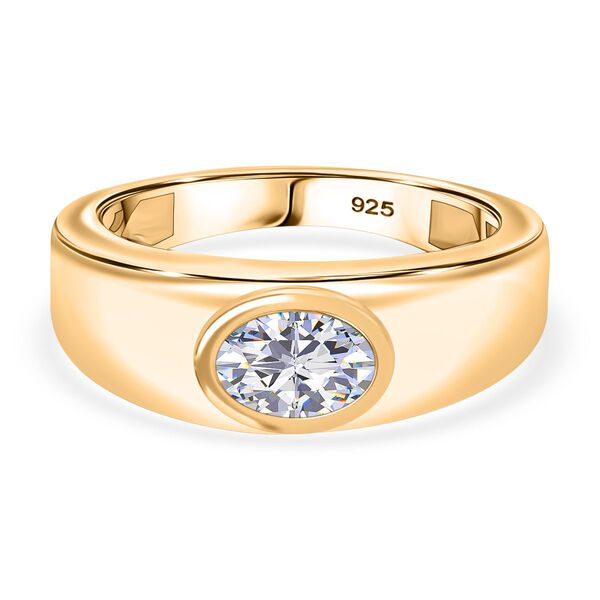 Moissanit Ring - 0,80 ct.
