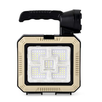 " Luminous flux: 200 lumens for front light, 260 lumens for side light                                          Power:5W                                                                                       Charging time:  3 hours