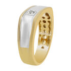 Diamant Ring 925 Silber Bicolor image number 3