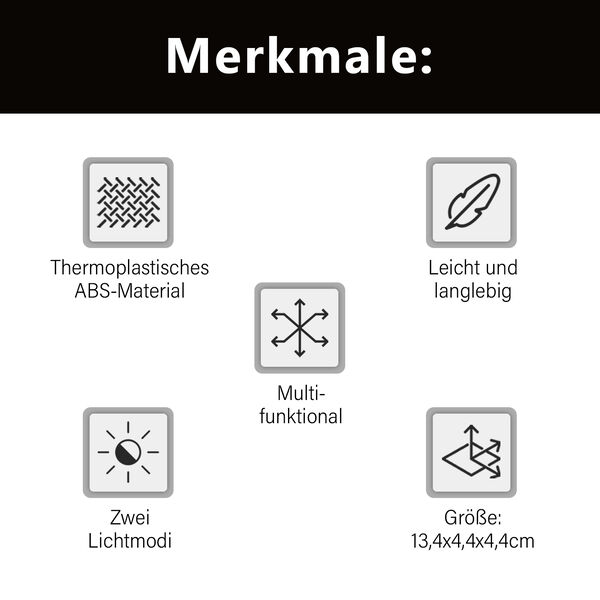 Vielseitiges 8-in-1 Werkzeugset in schwarz und rot image number 8