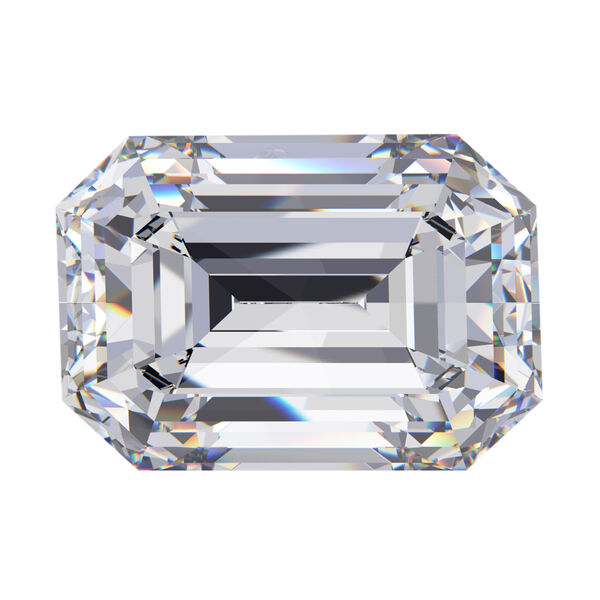 Moissanite Octagon 7x5 Faceted Cut 1A 1.00 Ct image number 0