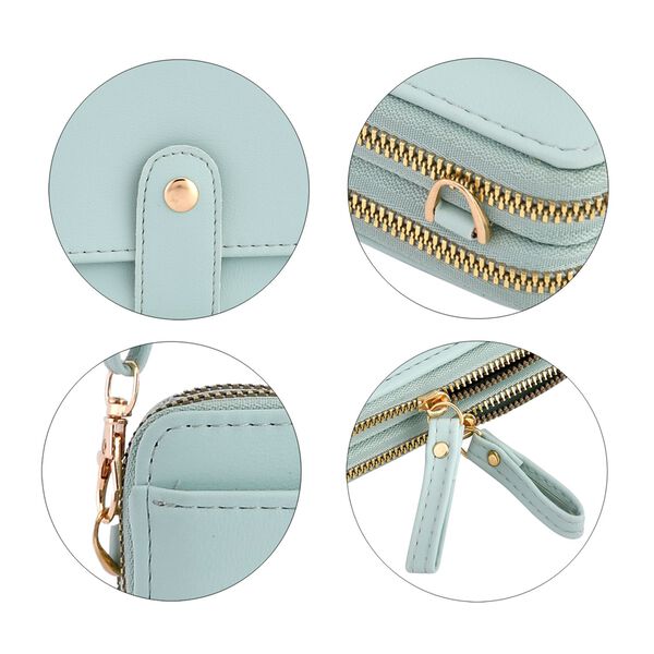 Crossbody Bag mit RFID Schutz, gr&uuml;n image number 7