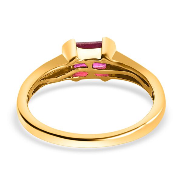Afrikanischer Rubin-Solit&auml;r-Ring - 0,82 ct. image number 6