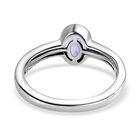 Tansanit-Ring, 925 Silber platiniert  ca. 0,73 ct image number 5