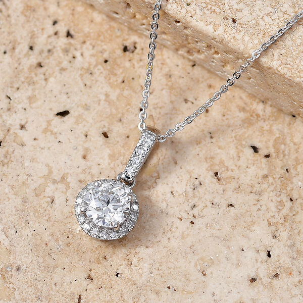 LUXURIANT DIAMOND - Lab Grown Diamant SI-GH Schmuckset ca. 50 cm 925 Silber Rhodiniert ca. 1,07 ct. image number 1