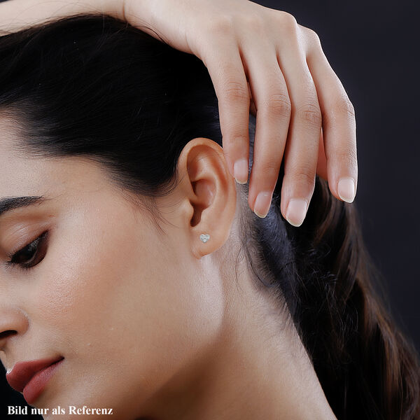 Diamant Ohrstecker - 0,03 ct. image number 3