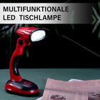 Multifunktionale LED Tischlampe, Rot image number 3