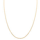 925 Silber vergoldet Kette ca. 60 cm ca. 3,29g