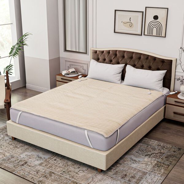 W&auml;rme-Topper in der Ausf&uuml;hrung 3-Zonen-W&auml;rme-Unterbett, 80x160 cm, wei&szlig;