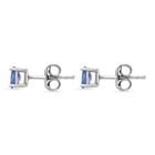 3er-Set- AA Tansanit und Zirkon Ring, Ohrstecker und Anhänger - 1,85 ct. image number 8
