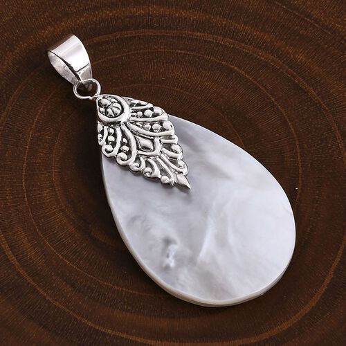 Royal Bali - Perlmutt Anhänger 925 Silber Standard image number 1