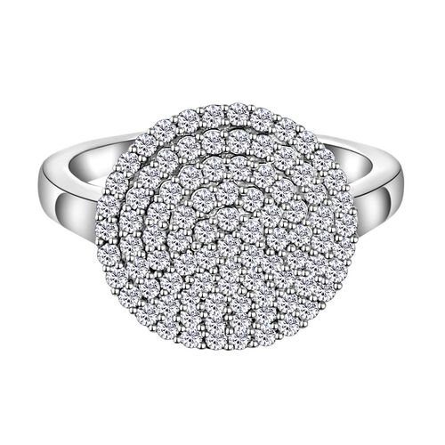 Diamant Cluster Ring - 1 ct. image number 0