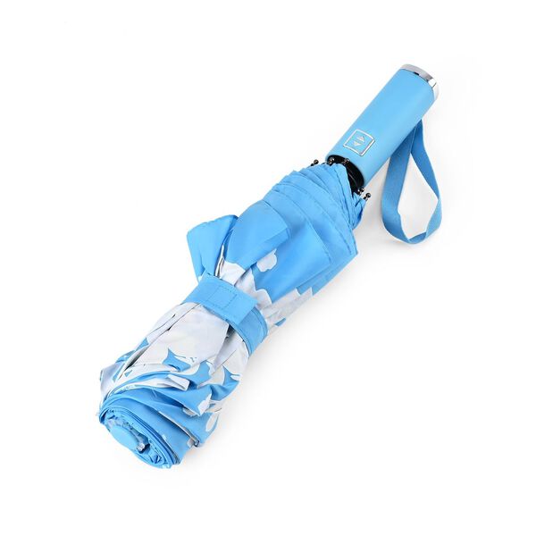 Farbwechsel Regenschirm, 103 cm Durchmesser, Himmelblau image number 5