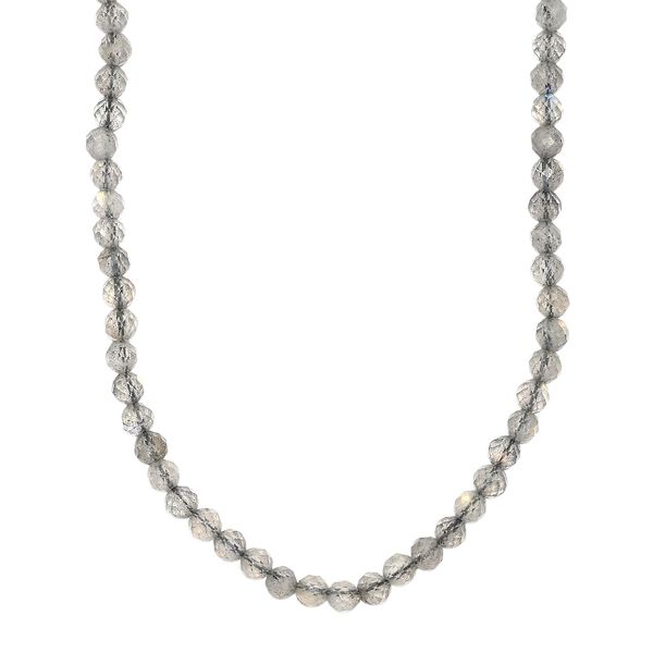 Labradorit 50cm Halskette - 30 ct. image number 0