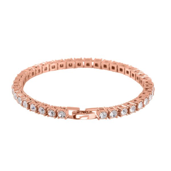 Kristall-Schmuckset in Roségoldton image number 8