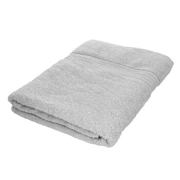 100% &Auml;gyptische Baumwolle XXL Badetuch, Gr&ouml;&szlig;e 90x165 cm, Grau