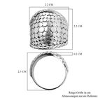 Royal Bali Kollektion - schlichter Ring in Silber image number 5