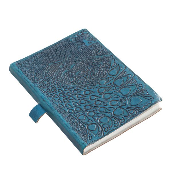 3er Set - Notizbuch mit Einband aus 100% echtem Leder, Kugelschreiber und Schlüsselanhänger gefüllt mit echtem Aquamarin image number 3