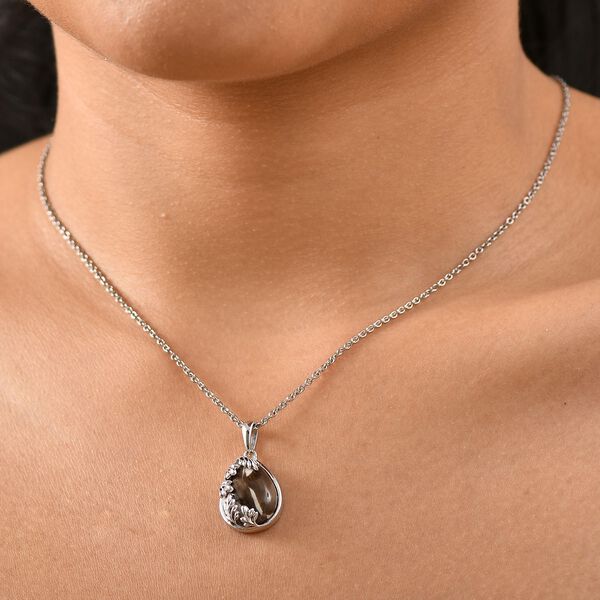 Erdnuss Holz Jaspis Schmuckset ca. 7,50 ct. image number 3