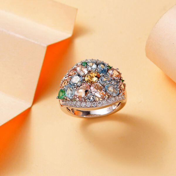 Multi-Edelstein-Ring - 4,15 ct. image number 9