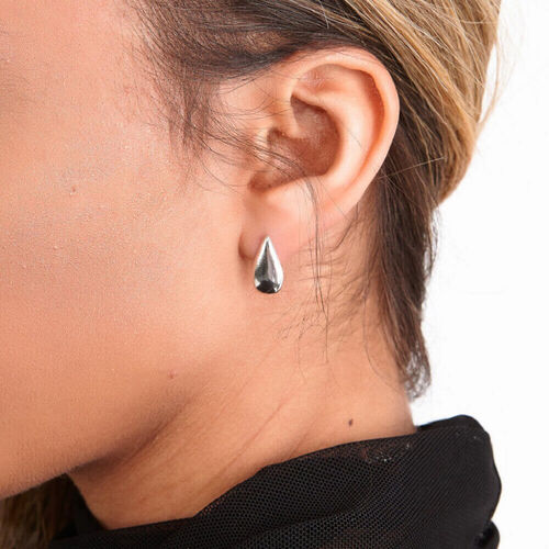 Lucy Q Tropfen-Ohrstecker, 925 Silber image number 1
