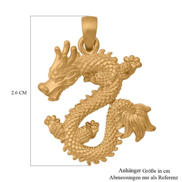 Drachen Anh&auml;nger in 999 Gold image number 6