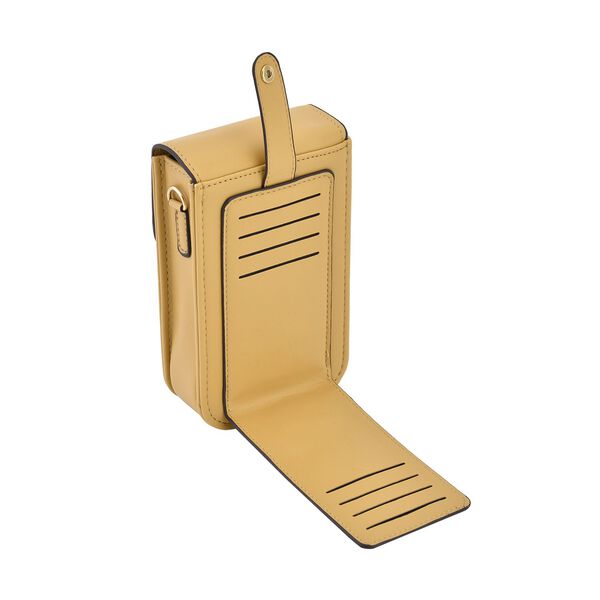 Crossbody Tasche mit RFID Schutz, Senfgelb image number 6