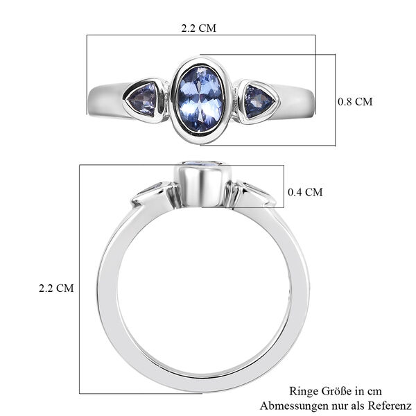 Tansanit Ring - 0.59 ct. image number 7