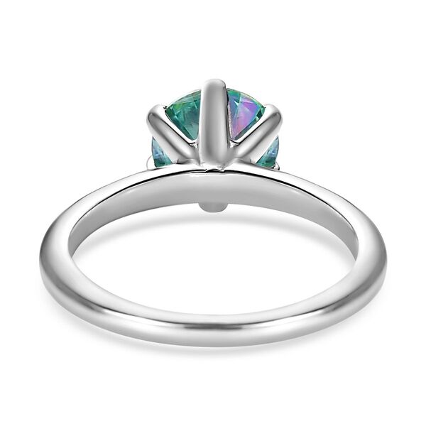 Gr&uuml;ner Moissanit-Ring - 1,45 ct. image number 6