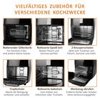 HOMESMART - 10-in-1 Heißluftfritteuse, 13 L Kapazität, 1700 W image number 9