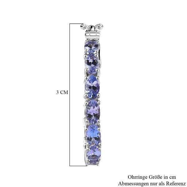 D'Joy Tansanit Ohrringe - 5,54 ct. image number 5