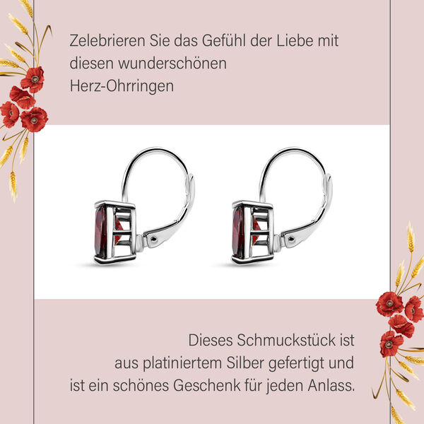 Sweetheart Mosambik Granat Ohrh&auml;nger image number 6